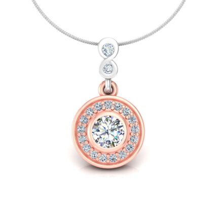 Round Diamond Pendant / Locket 3D CAD free File