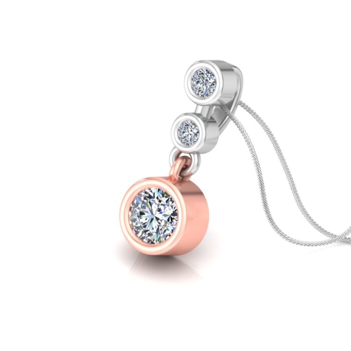 Diamond Necklace/Pendant free 3D CAD design - Image 2