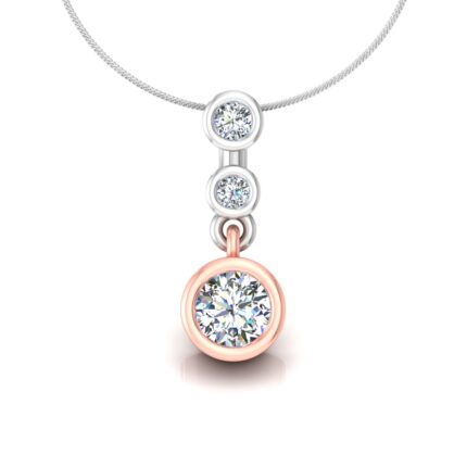 Diamond Necklace/Pendant free 3D CAD design