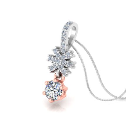 Diamond Flower shape Locket/Pendant 3D CAD printable file