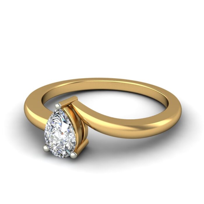 Solitaire Wedding Engagement Ring Free 3D model - Image 2