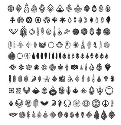 Random Designs for Necklaces &  Keychains