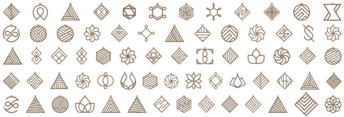 Random style Necklace and Earring Design For Laser Cut and Engraving - Image 2