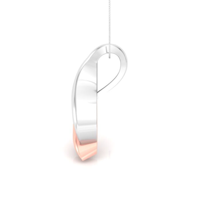 Free CAD File | Diamond Necklace Design | 3D Jewelry Rendering |  Pendant - Image 4
