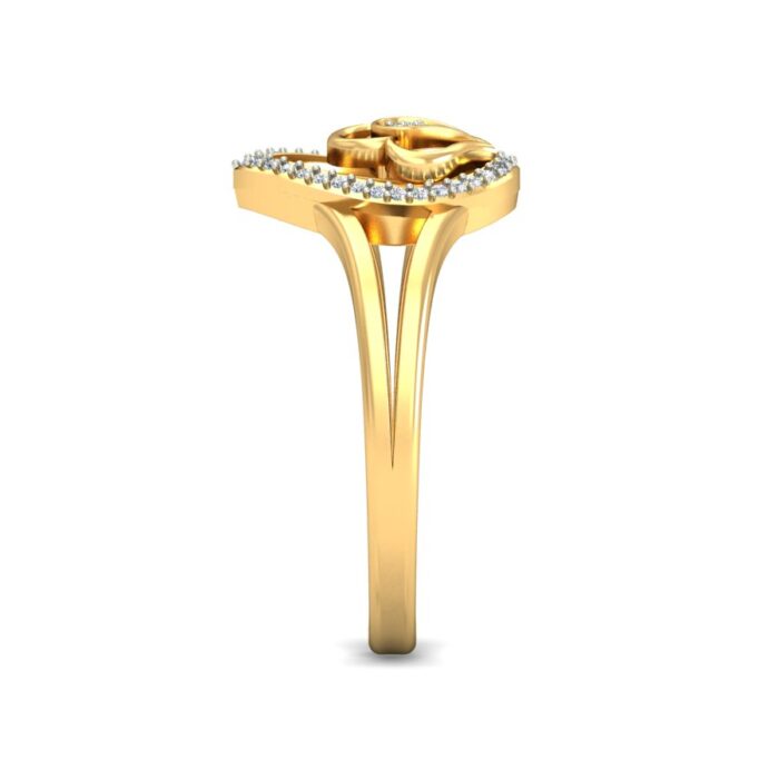 Free Diamond  Wedding Ring 3D CAD & STL Files Download - Image 6