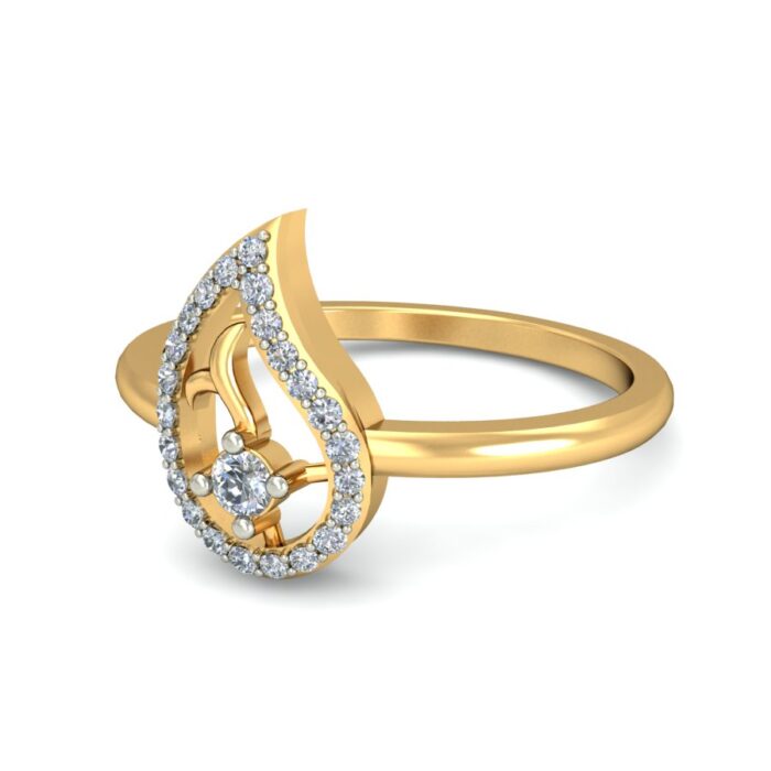 Free Diamond Wedding Ring 3D CAD & STL Files Download - Image 3