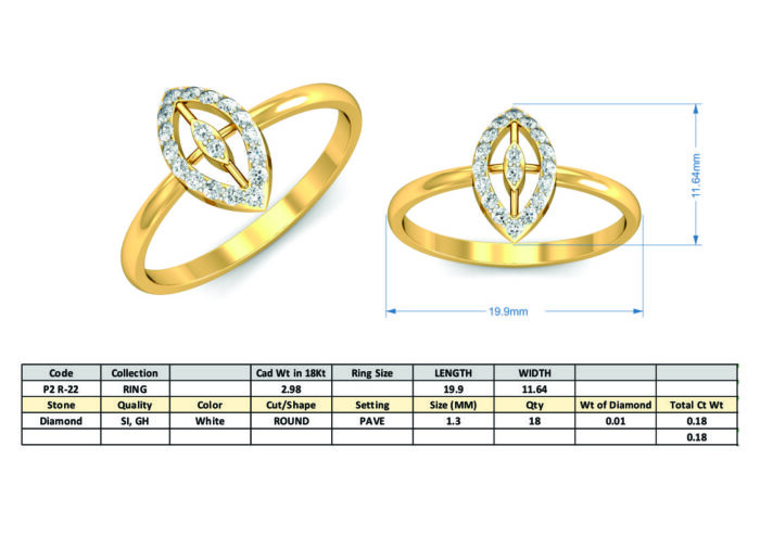 Free CAD Ring Design –  Gold Ring 3D Model for Jewelry Design & Casting - Image 5