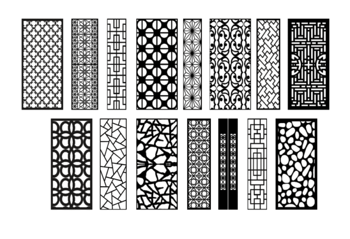 Free Laser Cut Panel Vector Bundle (15 Designs) | CDR File for CNC, MDF, Wood & Metal Cutting