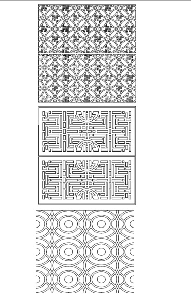 Free Decorative Laser Cut Panel Vectors | Geometric & Nature Pattern CDR Files