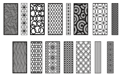 Free Laser Cut Panel Vector Bundle | CDR File for CNC, MDF, Wood & Metal Cutting