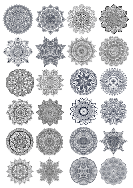 Free Mandala Vector Designs – Intricate Decorative Patterns for Laser Cutting, Printing & Digital Art