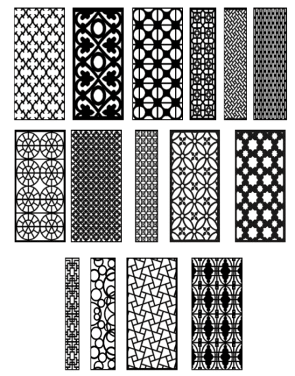 Free Laser Cut Panel Vector Bundle (15 Designs) | CDR File for CNC, MDF, Wood & Metal Cutting