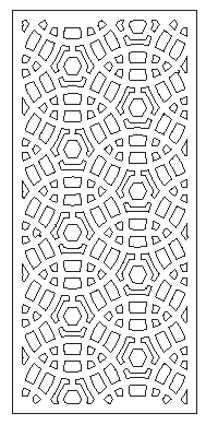 Free Geometric Lattice Laser Cut Panel Vector | Decorative CNC Screen Pattern SVG DXF AI | Laser Cut Wall Panel Design - Image 2